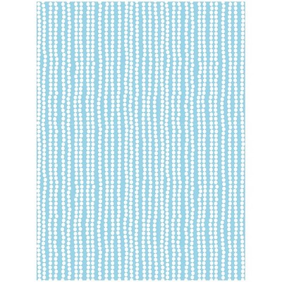 JAM Paper Design Gift Tissue Paper Blue Dynamic Dots 3 Packs of 4 Sheets 375834420A