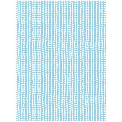 JAM Paper Design Gift Tissue Paper Blue Dynamic Dots 3 Packs of 4 Sheets 375834420A