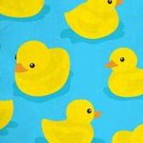blue rubber ducky
