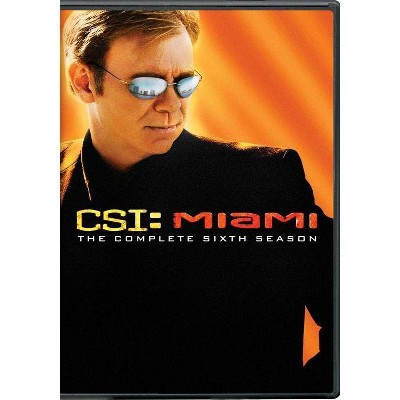 CSI: Miami - The Sixth Season (DVD)(2019)