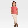 Toddler Girls' Pointelle Short Sleeve T-Shirt - Cat & Jack™ - 3 of 3