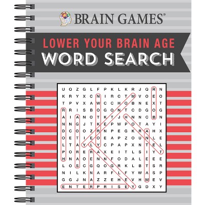 Brain Games - Large Print Word Search - (brain Games Large Print) By ...