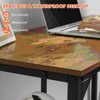 MAYEERTY 30in Computer Desk with Storage, Modern Writing Desk with Fabric Drawers for Home Office, Rustic - 4 of 4