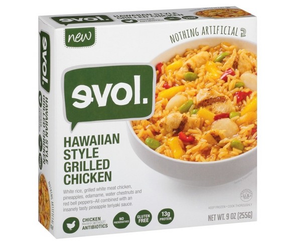 Evol Hawaiian Style Frozen Grilled Chicken - 9oz