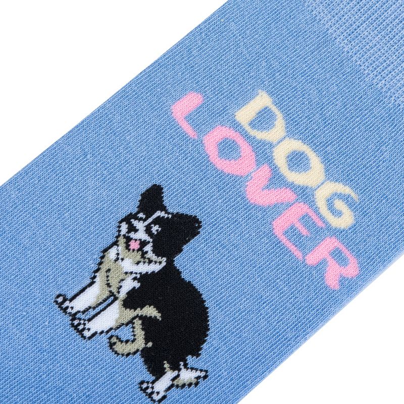 Cool Socks, Dog Lover, Funny Novelty Socks, Medium, 4 of 6