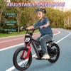 Electric Dirt Bike for Kids, 250W Electric Motorcycle, Electric Balance Bike for Ages 6-12 - 4 of 4