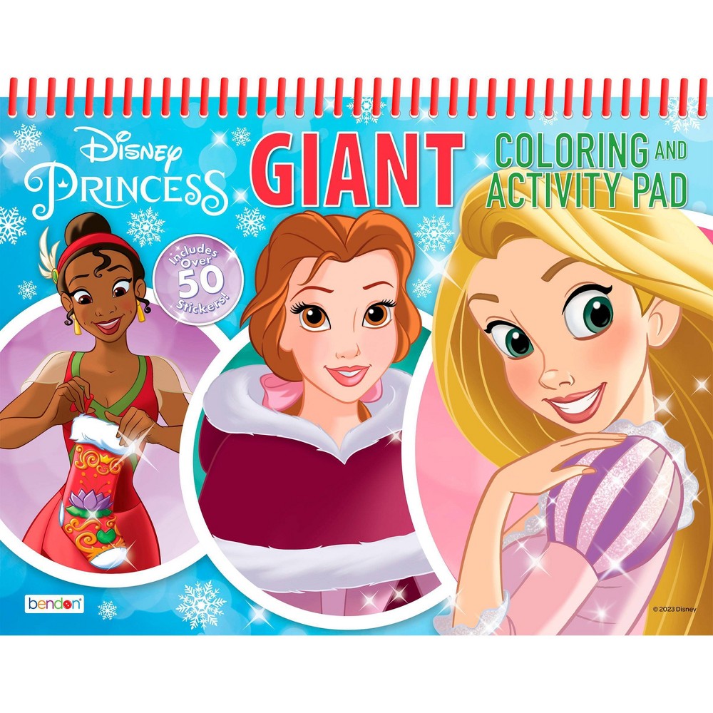 Disney Princess Holiday Giant Activity Pad