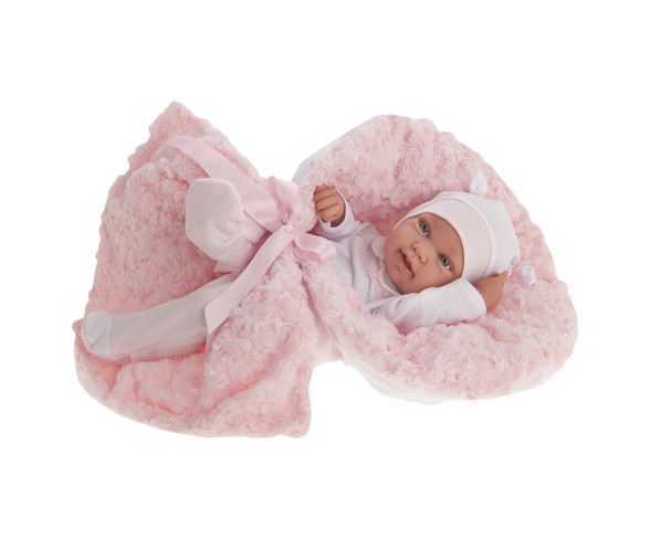 Antonio Juan Newborn Pipo 16.5" Baby Doll - Girl