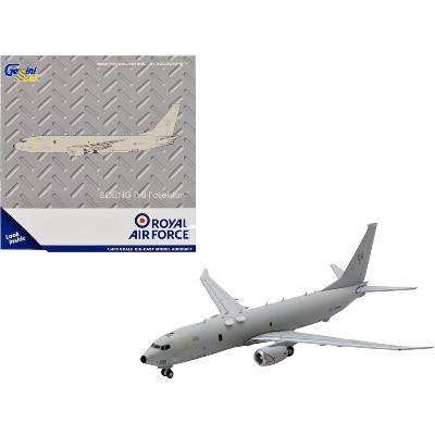 Boeing P-8 Poseidon Patrol Aircraft "British Royal Air Force" Gray "Gemini Macs" 1/400 Diecast Model Airplane by GeminiJets