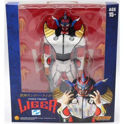 NJPW Ringside Exclusive Silver Chest Jushin Liger Action Figure