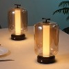 JONATHAN Y Milou Vintage Glam Lantern Rechargeable/Cordless Dimmable Integrated LED Table Lamp with Touch Sensor - 2 of 4