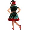 HalloweenCostumes.com Deluxe Holiday Elf Costume for Girl's - 2 of 3