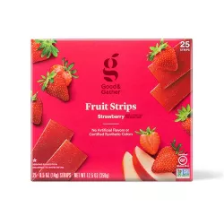 Strawberry Fruit Strips - 25ct/12.5oz - Good & Gather™