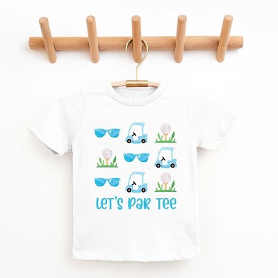 The Juniper Shop Let's Par Tee Sunglasses Toddler Short Sleeve Tee