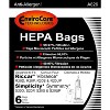 Riccar Vibrance and Simplicity Symmetry Uprights Replacement HEPA Vacuum Cleaner Bag 6 Bags - 2 of 4