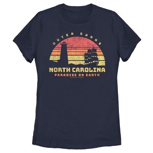 Women's Outer Banks North Carolina T-Shirt - 1 of 4