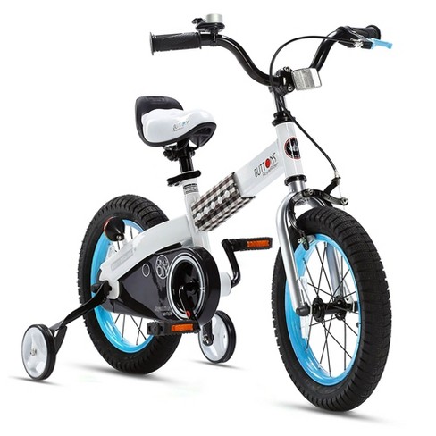 RoyalBaby Boys Girls Kids Bike Honey 16 18 Inch Training Wheels Kickstand