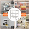 TROPOW Stainless Steel Shelves,Storage Shelf Heavy Duty Adjustable Shelf Units Adjustable Height and Vent Holes for Kitchen Garage Office Restaurant - 3 of 4