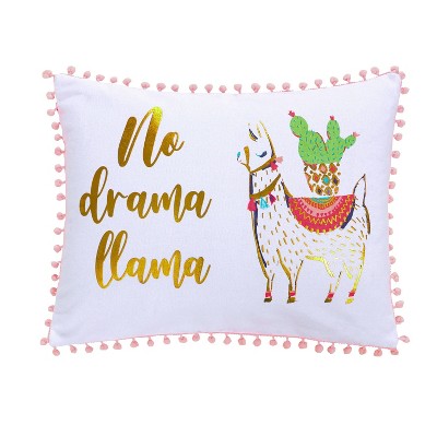 Alpaca No Drama Llama Pillow - Homthreads