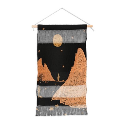 Alisa Galitsyna A Night in the Desert Fiber Wall Hanging - Society6