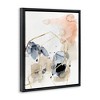 Stupell Industries Abstracted Musical Beats Boho Inspired Design Floating Frame Canvas Art, Black, 25" x 31" - 2 of 4