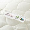 Whisper Organics Organic Cotton Quilted Pillow Protectors - 2 of 4