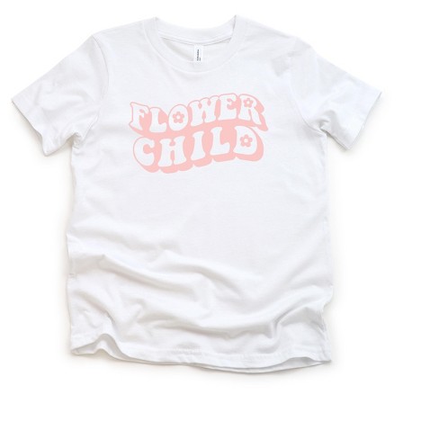 Flower Graphic Tee Shirt - White