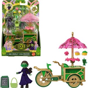 Universal Pictures’ Wicked Emerald City Dessert Cart Toy with Cart, Small Doll & 7 Accessories - 1 of 4