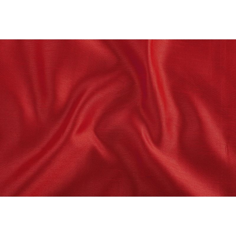 Kate Aurora Artisan Lightweight Transparent Faux Silk Sheer Grommet Single Curtain Panel, 4 of 7