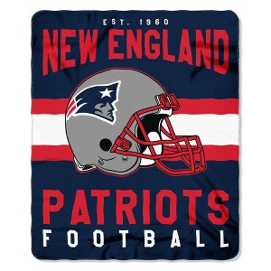 The Northwest Company New England Patriots Fleece Throw , Blue - 1 of 1
