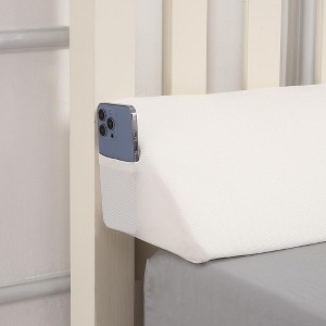 Bed Wedge Pillow Bed Gap Filler Headboard Pillow Close The Gap (0-6") Between Headboard and Mattress - 1 of 4