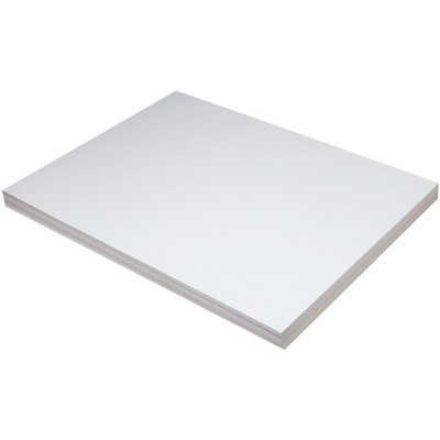Pacon Heavyweight Tagboard, 18 x 24 Inches, 11 Pt, White, Pack of 100