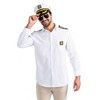 Dress Up America Captain Costume Set - Yacht Captain Accessory Kit - Adults - 4 of 4