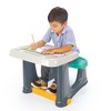 Dolu Children’s Study Desk Kids Activity Table, Chair, and Footrest, Multicolor - 4 of 4