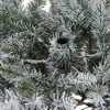 6FT/7.5FT Pencil Christmas Tree, Pre-Lit Frosted Artificial Tree, Skinny Xmas Trees Holiday Decoration - 4 of 4