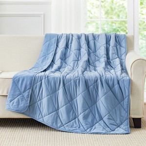 Cozy Bliss Cooling Comfort Blanket for Hot Sleepers, Lightweight Summer Blanket, Dual-Sided & Breathable - 1 of 4