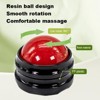 Evo Bytes Massage Roller Ball - Handheld Manual Body Massager - RED - 2 of 4