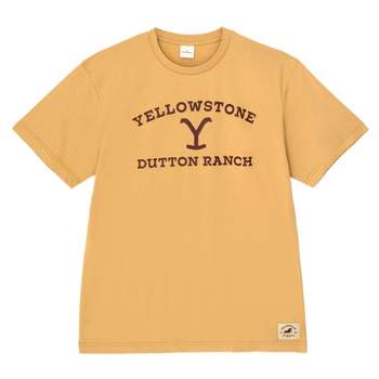Y Yellowstone Dutton Ranch Logo Adult Vintage Wash T-Shirt