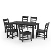 Arceso Armless HDPS Outdoor Dining Chairs, Weather-Resistant Patio Chairs, 350 lb Support, for Lawn, Garden, Backyard or Indoor Use - 4 of 4