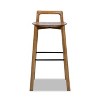 Jennifer Taylor Home Sven 26.5" Modern Minimalist Low Back Wood Counter Stool - 2 of 4