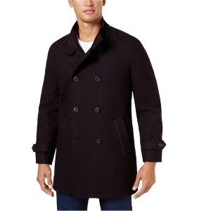 I.N.C International Concepts Mens Double-Breasted Parka Coat, Purple, X-Large - 1 of 1