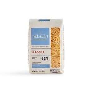 DeLallo Orzo Pasta, 16 oz Bag, (7 Pack) - 1 of 2