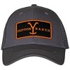 Adult Yellowstone Dutton Ranch Emblem Patch Adjustable Trucker Hat - 2 of 4