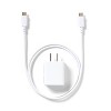 Single Port 20W USB-C Home Charger with 3' USB-C to USB-C Cable - dealworthy™ White - image 2 of 4