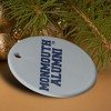 Monmouth University Official Hawks Alumn Porcelain Holiday Christmas Tree Ornament - 4 of 4
