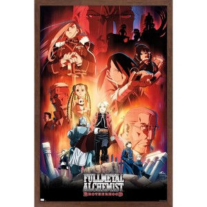 Trends International Fullmetal Alchemist: Brotherhood - Key Art 5 Framed Wall Poster Prints - 1 of 4