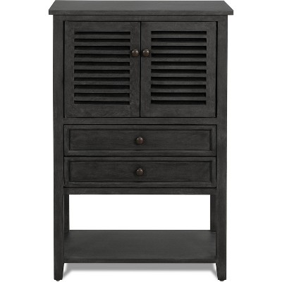Elmhurst Cabinet Dark Gray - Finch