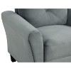 Kumasinova Modern 3/2/1-Seater Cloud Couch,Sleeper Sofa with Velvet Upholstery,Perfect Couchs for Living Room,Bedroom,Office,Living Room Furniture - 4 of 4