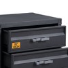 Acme Furniture Cargo 4 Drawer Dresser Gunmetal Finish - 3 of 4