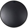 GlasFlength Decorative Wall Mirrors Modern Round Mirror with Metal Frame Elegant Design for Bathroom and Living Spaces, Black, 36"*36"*1.1" - 4 of 4